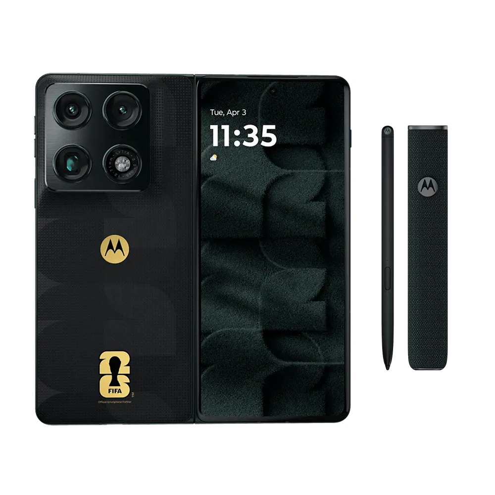 Motorola lança coleção especial para a Copa com ouro 24 quilates