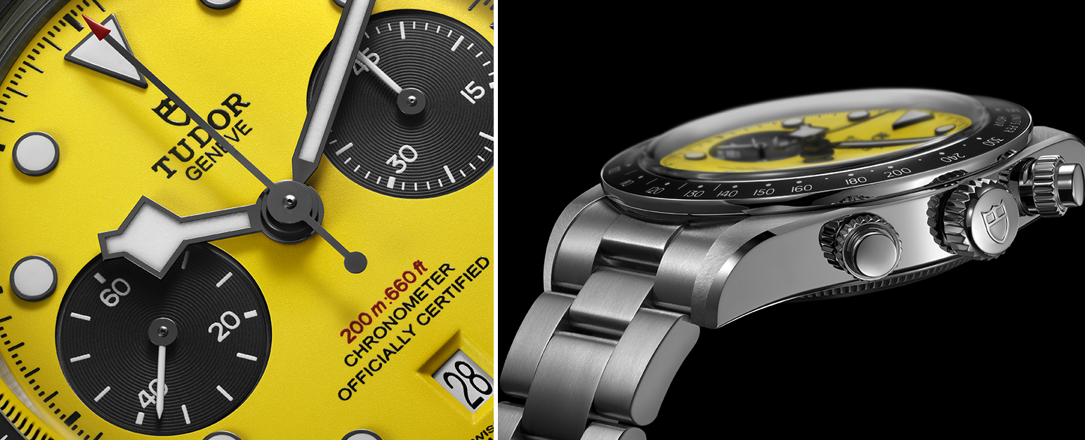 TUDOR announces the Black Bay Chrono 39 'Bumblebee'